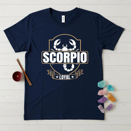 Scorpio Zodiac T-Shirt – Loyal Crest
