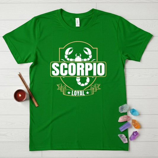 Scorpio Zodiac T-Shirt – Loyal Crest