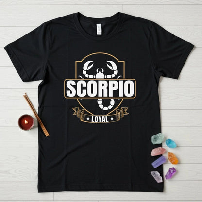 Scorpio Zodiac T-Shirt – Loyal Crest