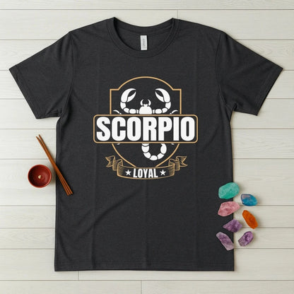 Scorpio Zodiac T-Shirt – Loyal Crest