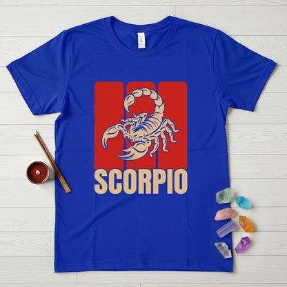 Scorpio Zodiac T-Shirt – Panel Scorpion
