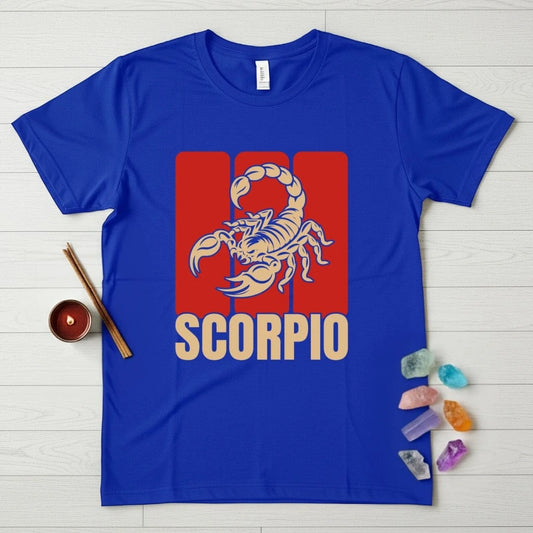 Scorpio Zodiac T-Shirt – Panel Scorpion
