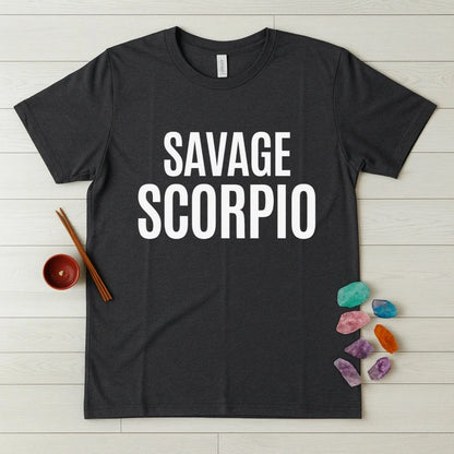 Scorpio Zodiac T-Shirt – Savage Scorpio