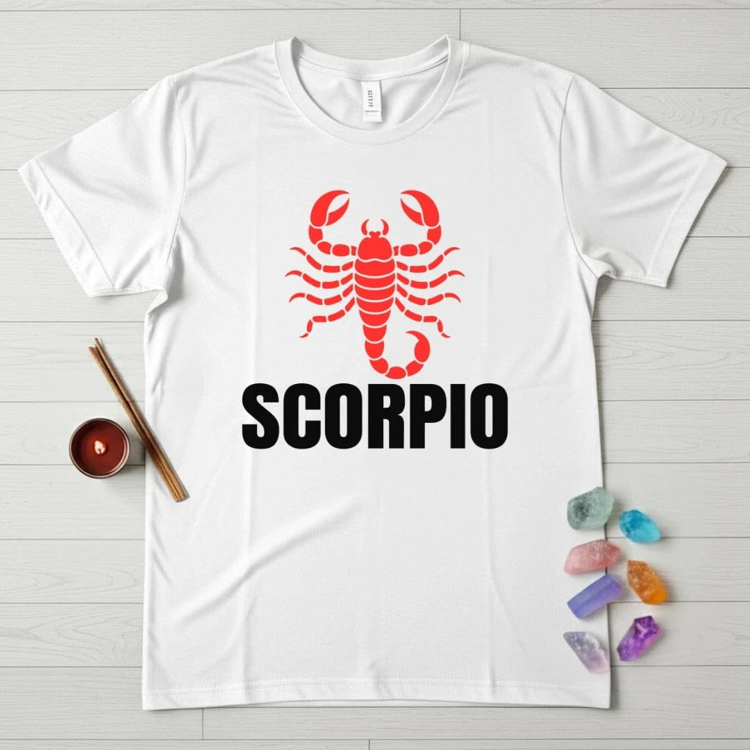 Scorpio Zodiac T-Shirt – Scorpion Graphic