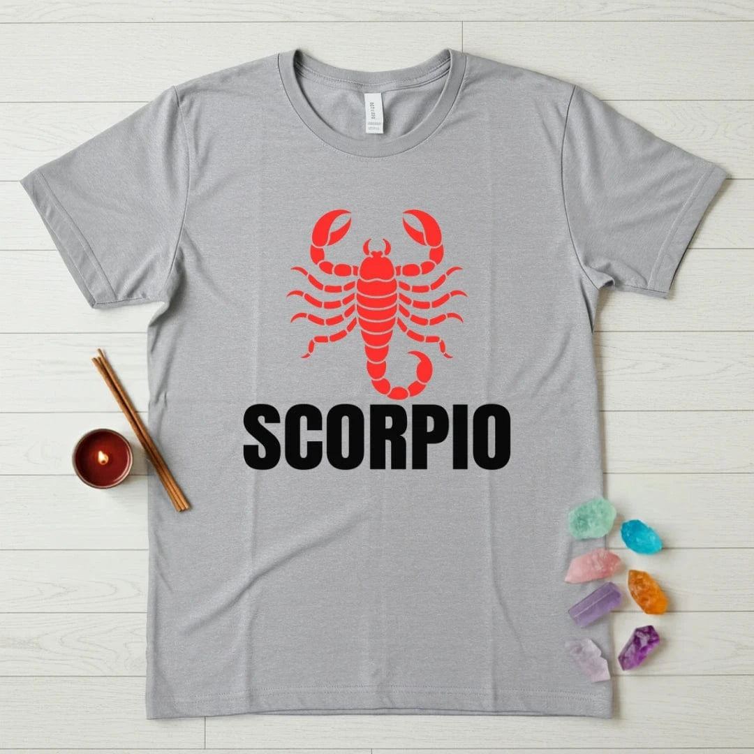 Scorpio Zodiac T-Shirt – Scorpion Graphic