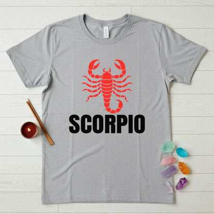Scorpio Zodiac T-Shirt – Scorpion Graphic