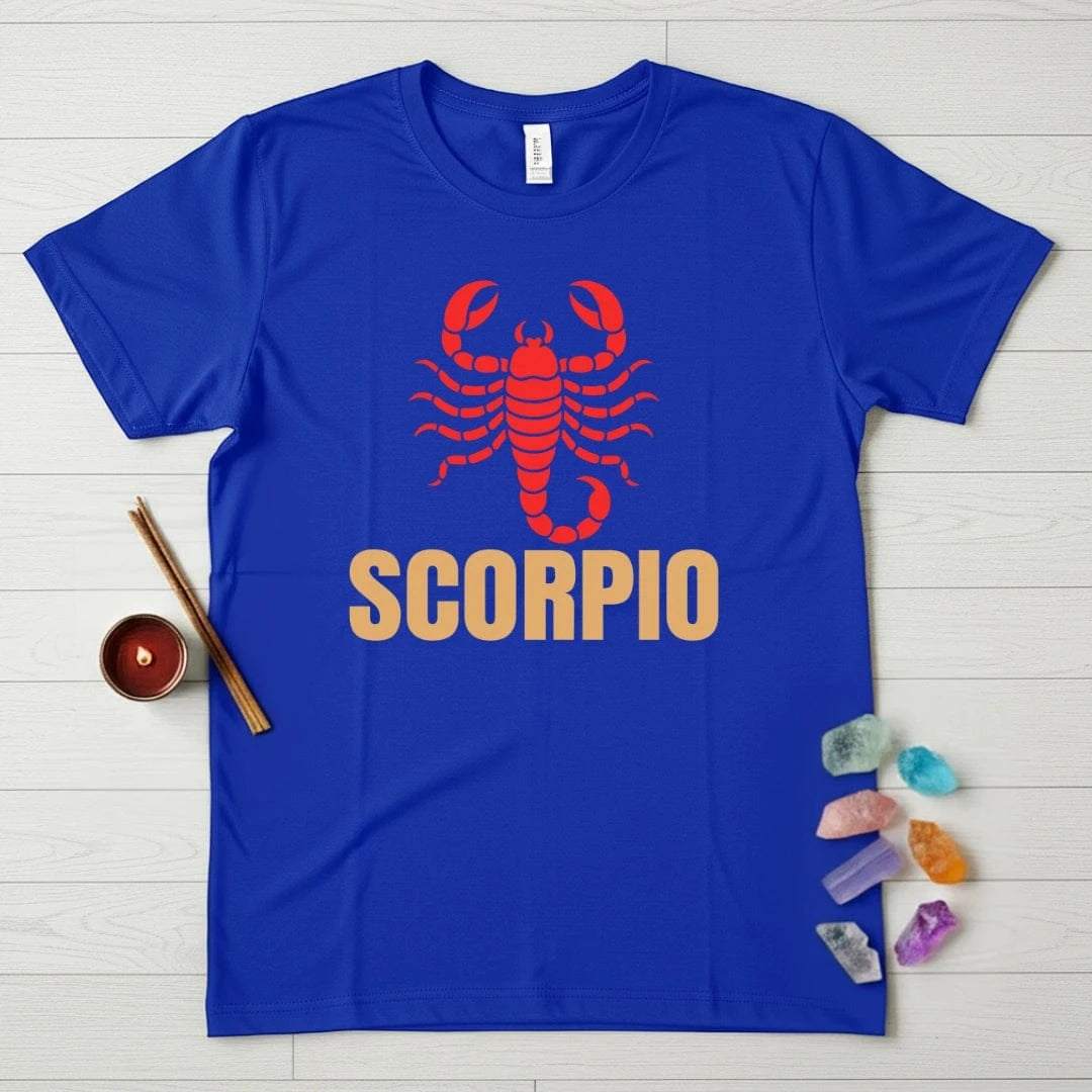 Scorpio Zodiac T-Shirt – Scorpion Graphic