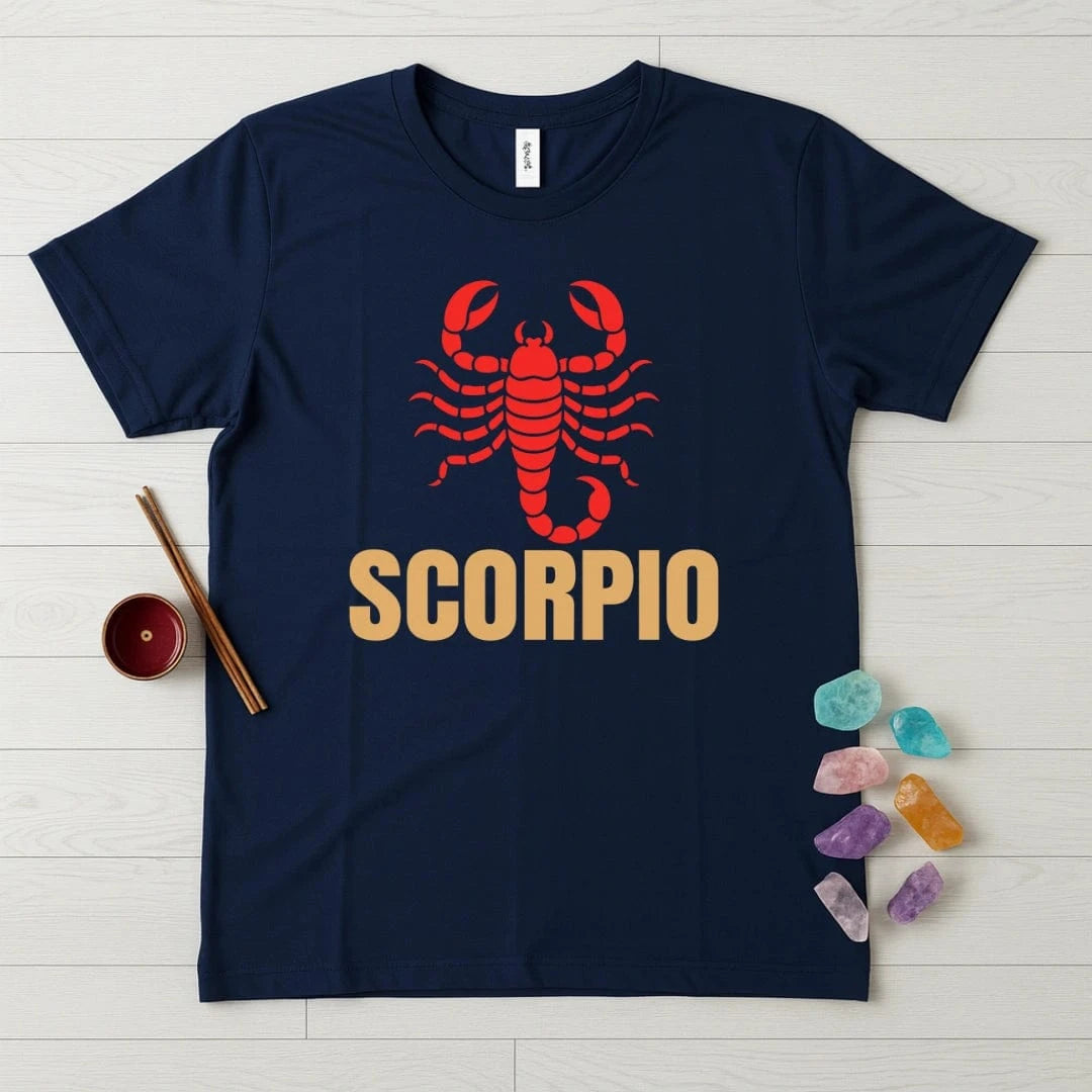 Scorpio Zodiac T-Shirt – Scorpion Graphic