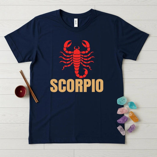 Scorpio Zodiac T-Shirt – Scorpion Graphic