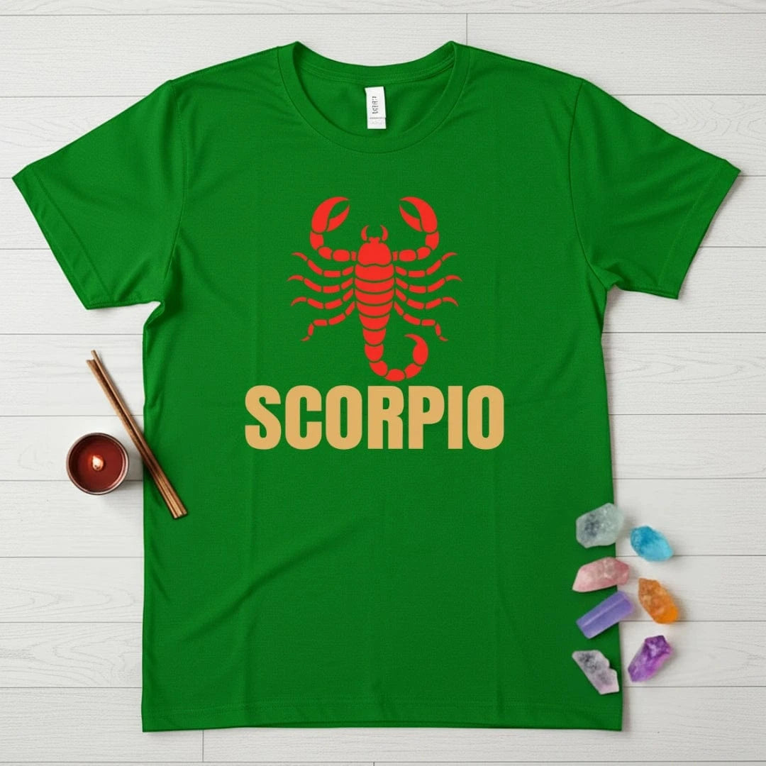 Scorpio Zodiac T-Shirt – Scorpion Graphic