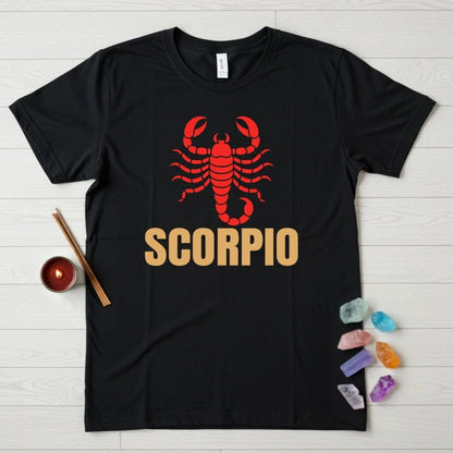 Scorpio Zodiac T-Shirt – Scorpion Graphic