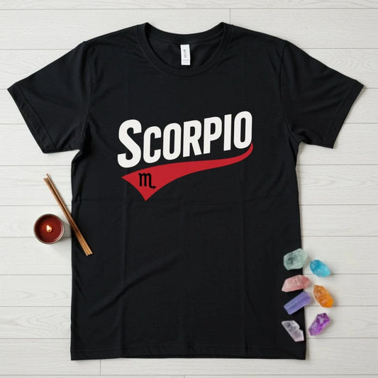Scorpio Zodiac T-Shirt – Swoosh Tail