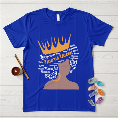 Taurus Queen T-Shirt – Bold & Confident Zodiac Tee